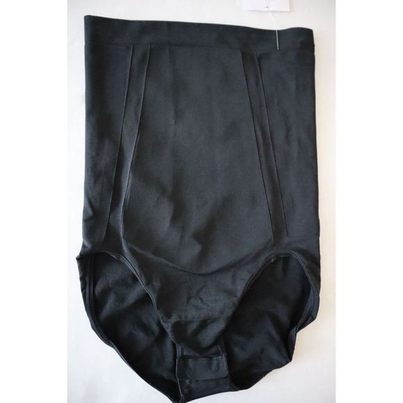 Spanx 2748 Women's Sz Small Black Solid Higher Power Shaping Briefs Panties - Picture 2 of 7